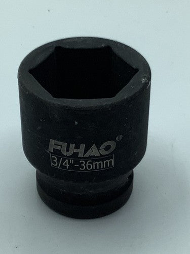 Başlıq, FORCI, UAQ206Q36, qısaboy, 6 guşəli, 3/4 düym, 36 mm